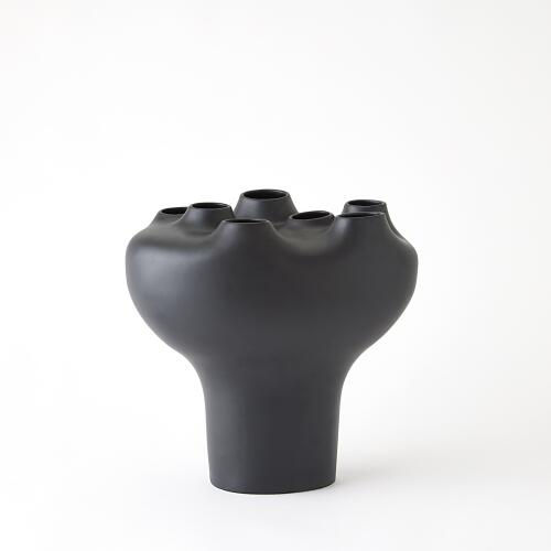 Geyser Vase-Black
