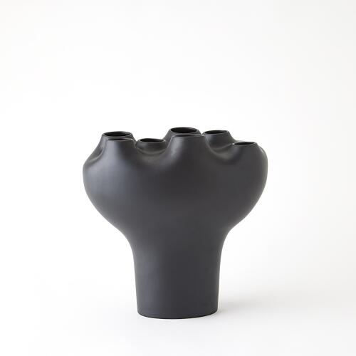 Geyser Vase-Black