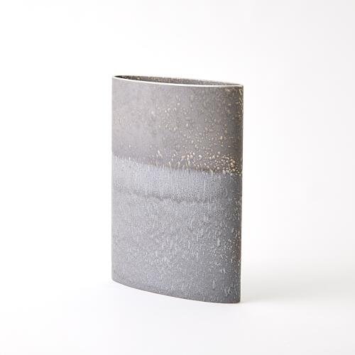 Tuba Vase-Reactive Gray