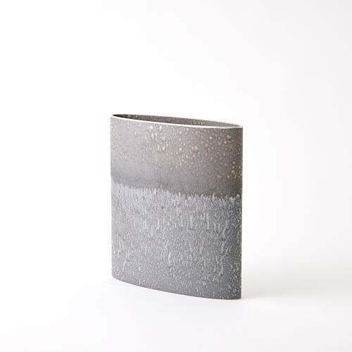 Tuba Vase-Reactive Grey