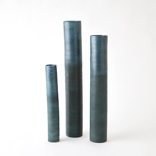 Teeter Vase-Reactive Blue