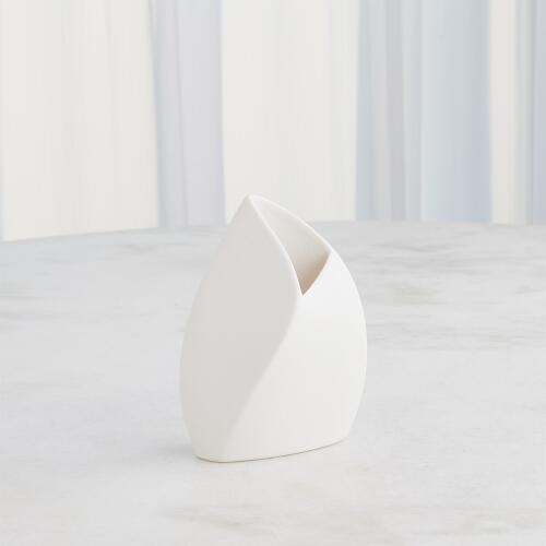 Willow Vase-White