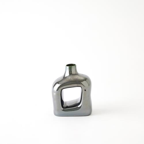 Porto Vase-Reactive Silver