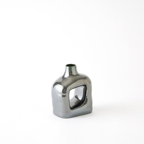 Porto Vase-Reactive Silver