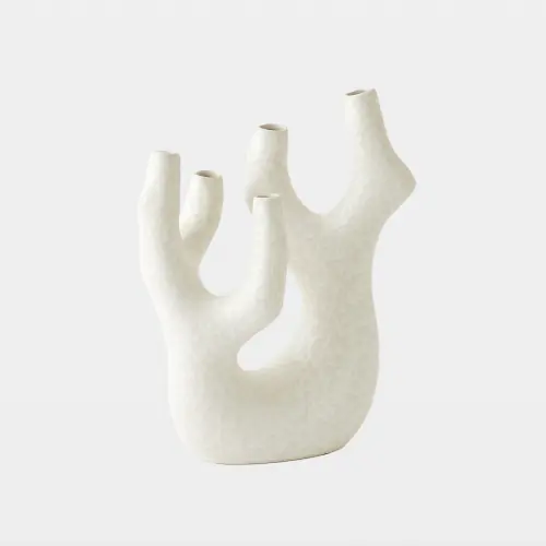 Creation Vase-Reactive White