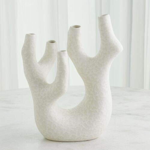 Creation Vase-Reactive White