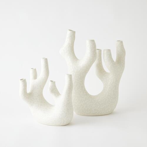 Creation Vase-Reactive White