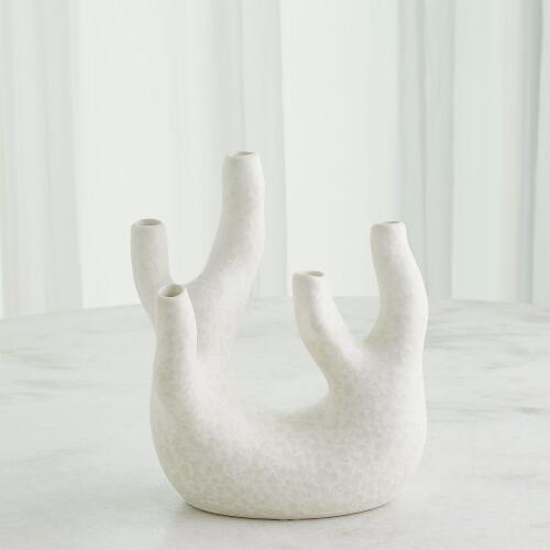 Creation Vase-Reactive White
