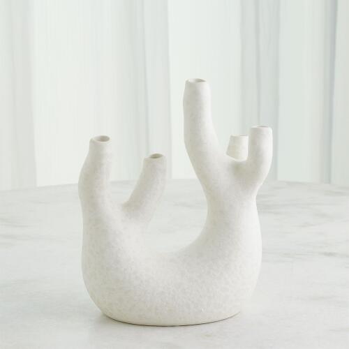 Creation Vase-Reactive White