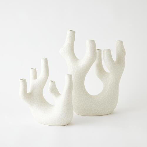 Creation Vase-Reactive White
