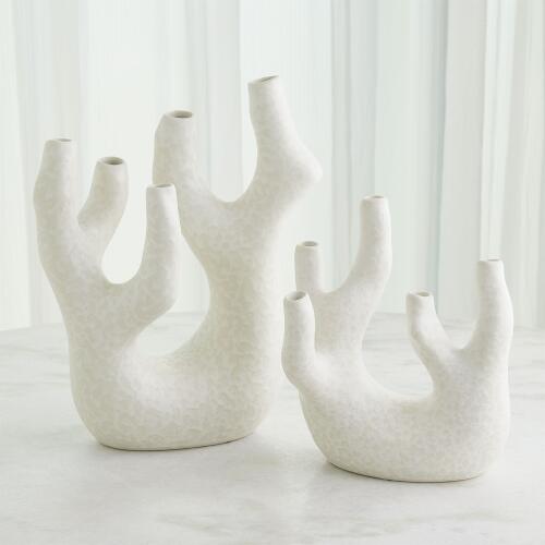 Creation Vase-Reactive White