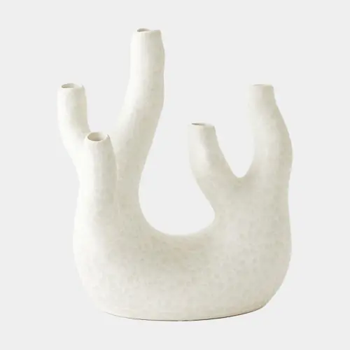 creation small vase-reactive white