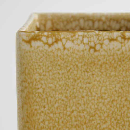 Crocus Vase-Reactive Mustard