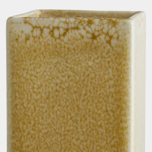 Crocus Vase-Reactive Mustard