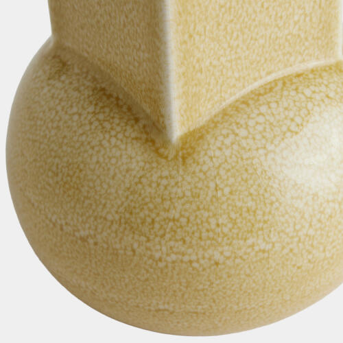 Crocus Vase-Reactive Mustard