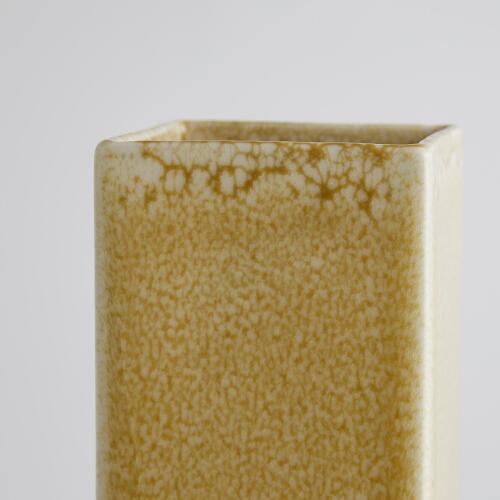 Crocus Vase-Reactive Mustard