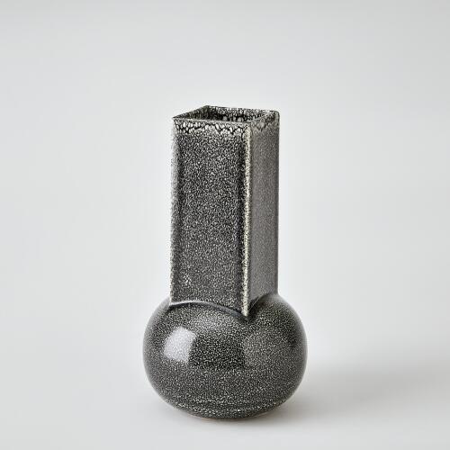 Crocus Vase-Reactive Black