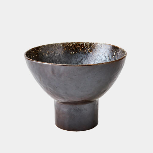 Cinder Footed Bowl-Reactive-Sm