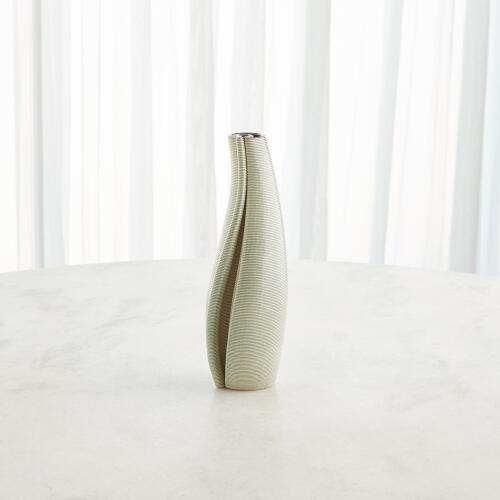 Rift Vase-Washed Green