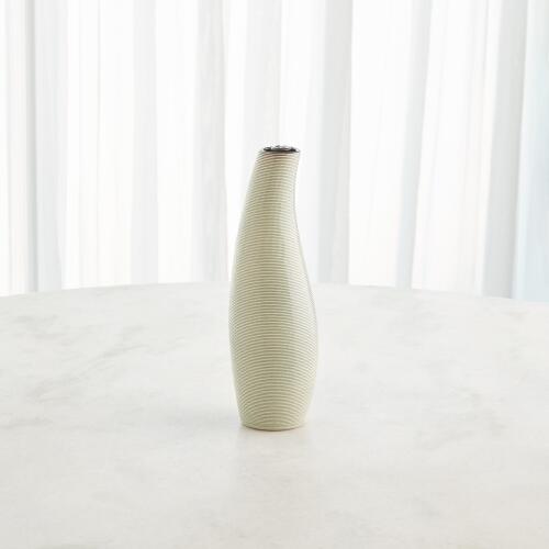 Rift Vase-Washed Green