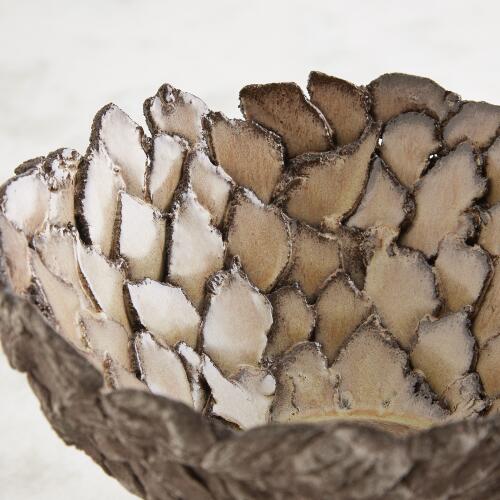 Petaled Pedestal Compote-Natural