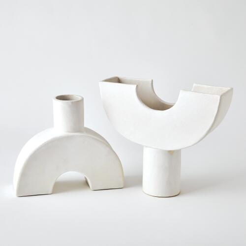 Ponte Vase-White