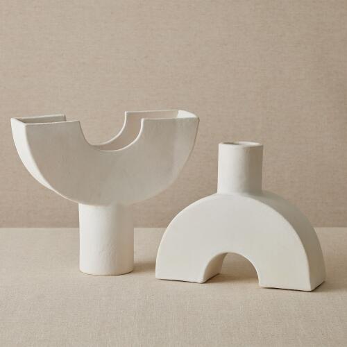 Ponte Vase-White
