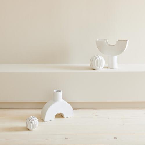 Ponte Vase-White
