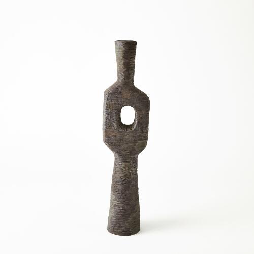 Ebba Vase-Rugged Brown