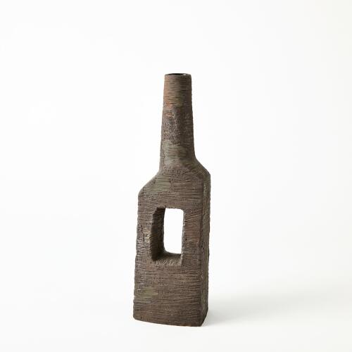 Ebba Vase-Rugged Brown