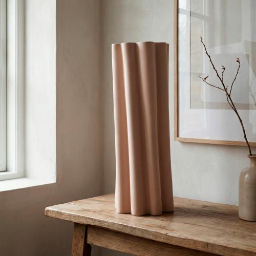 Cirrus Vase-Blush
