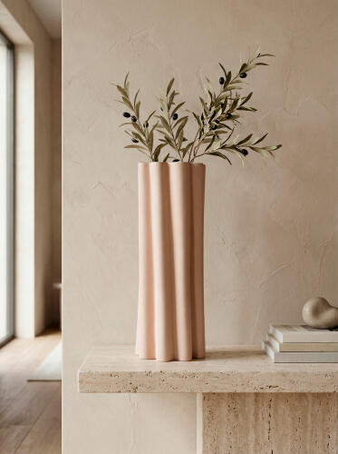 Cirrus Vase-Blush