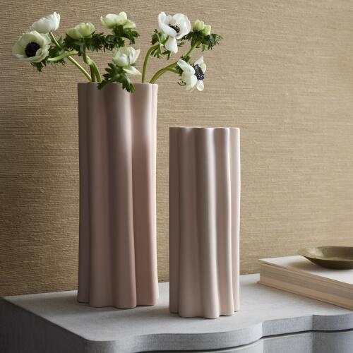 Cirrus Vase-Blush
