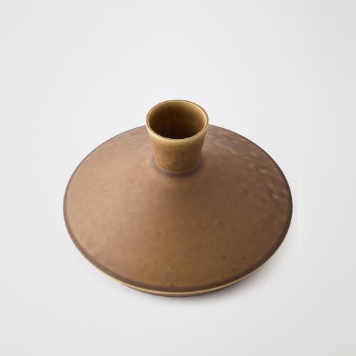 Modern Vase-Rust-Squat