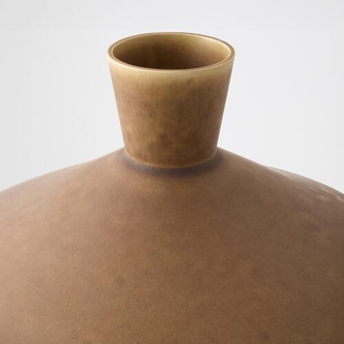 Modern Vase-Rust-Squat