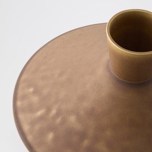 Modern Vase-Rust-Squat