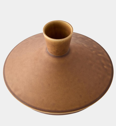 Modern Vase-Rust-Squat