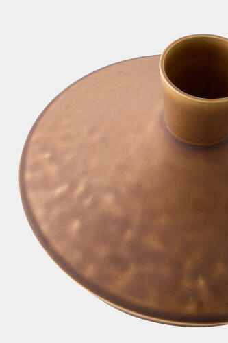 Modern Vase-Rust-Squat