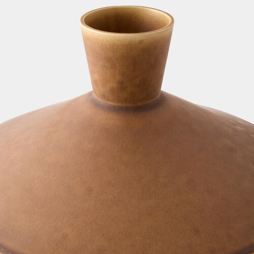 Modern Vase-Rust-Squat