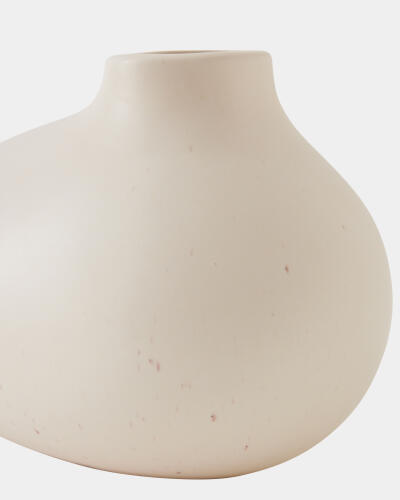 Obey Vase-Ivory-Sm