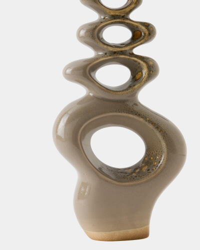 Token Vase-Gray Splotch-Sm