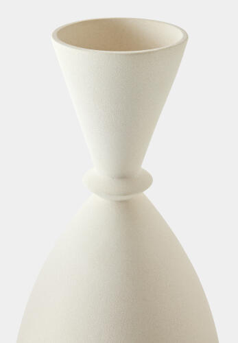 Villa Vase-White-Lg