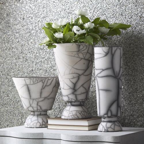 Trophy Vase-Naked Raku