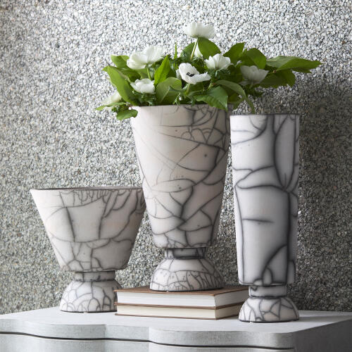 Trophy Vase-Naked Raku