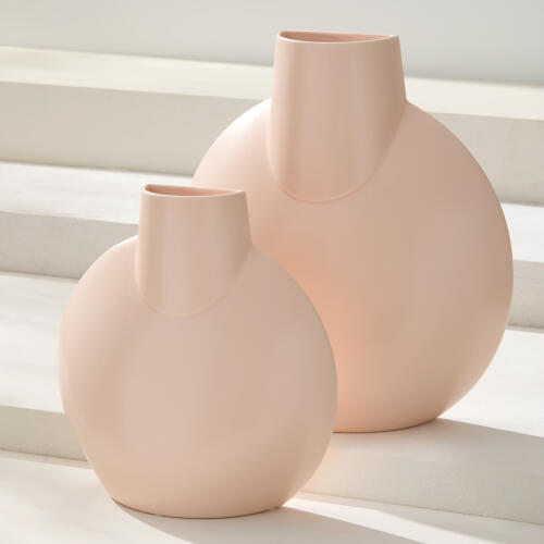 Salver Vase-Blush
