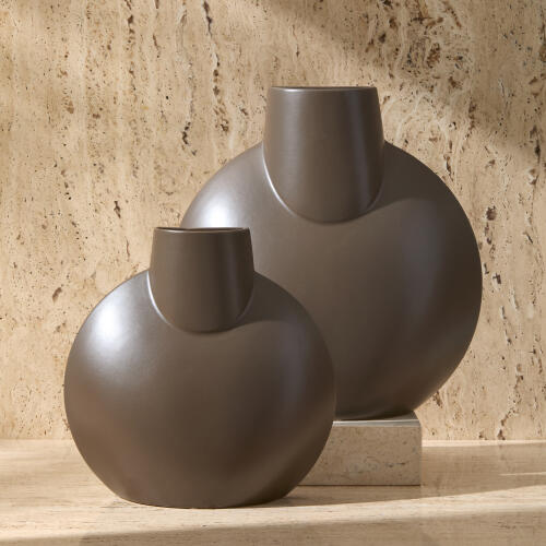 Salver Vase-Clay