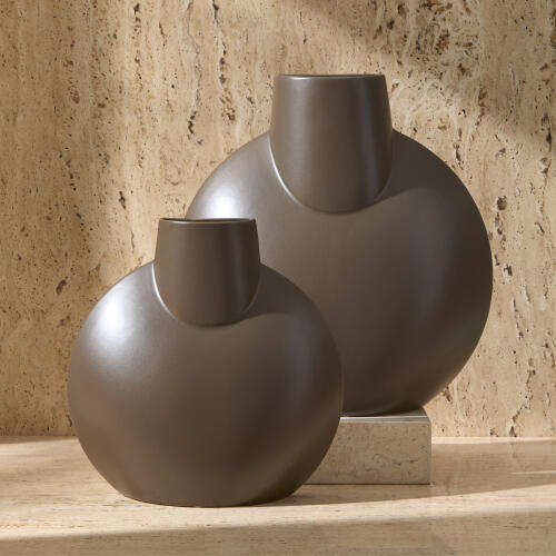 Salver Vase-Clay