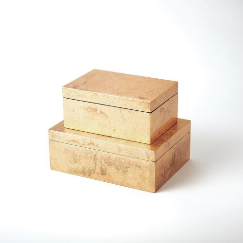 Luxe Gold Leaf Box