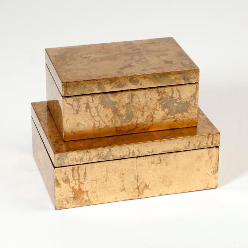 Luxe Gold Leaf Box
