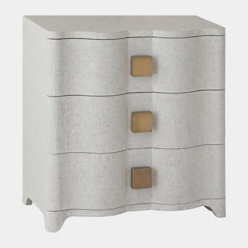 Toile Linen Bedside Chest